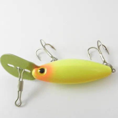 Storm Hot'N'Tot Thin Fin Plug, Geel, 6,5g, Metalen Duiklip, #3946