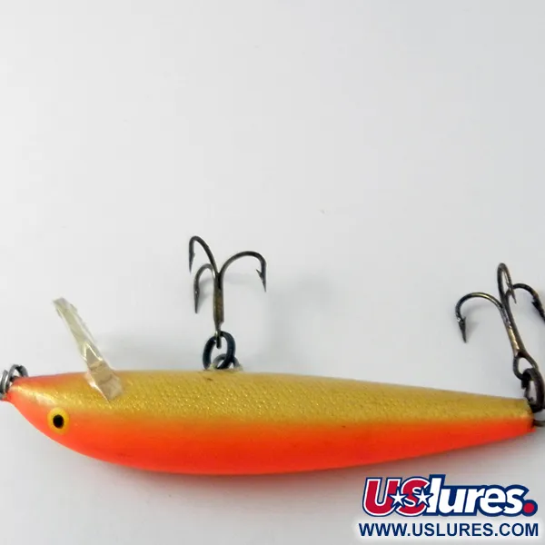 Rapala Countdown Plug, Oranje / Goud, 12g, Balsa, #3948