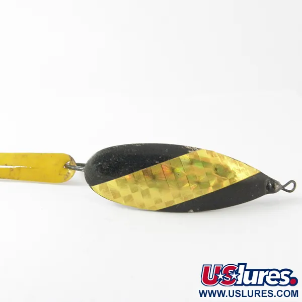 Johnson Silver Minnow Lepel, Zwart/Goud, 9g, Wierloos, #3953