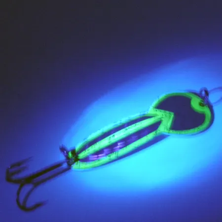 Glen Evans Loco 3 UV Lepel, Nikkel/Geel/Holo, 17g, UV-actief, #4000