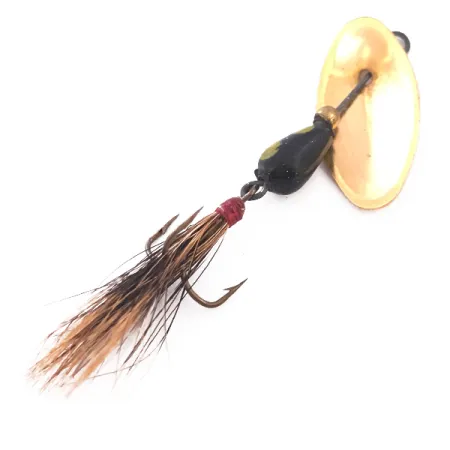 Panther Martin 2 Spinner, Goud/Zwart-Geel, 2g, Blad op as, #4018