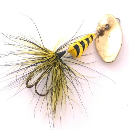 Yakima Bait Vibric Rooster Tail Spinner, Goud, 7g, Verenstaart, #4041