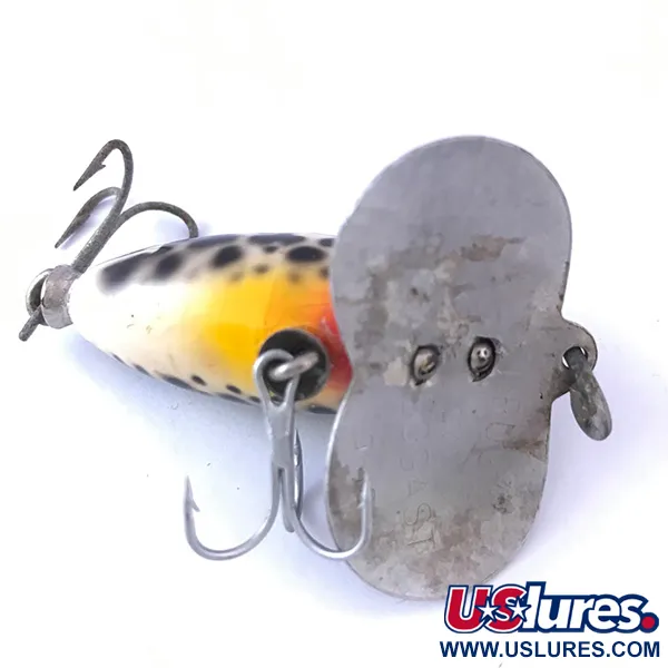 Fred Arbogast Jitterbug Oppervlakte-aas, Tiger, 7g, Metalen Lip, #4060