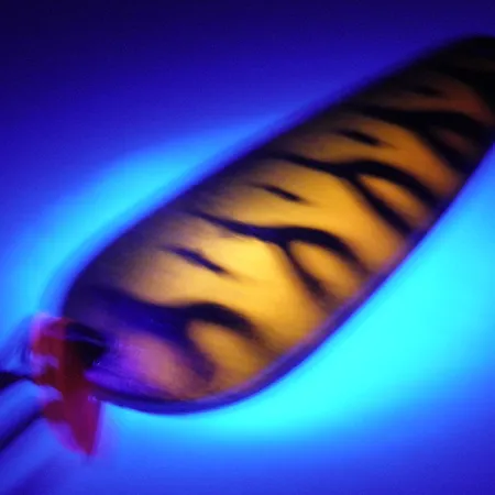 Boss Lures Boss Spoon UV Lepel, Golden Tiger, 19g, UV-finish, #4085