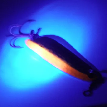 Luhr Jensen Krocodile Die #3 UV Lepel, Gehamerd Nikkel, 9g, #4089