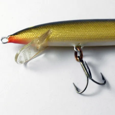 Rapala Original Floater Plug, Gold, 7g, Balsahout, #4101