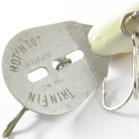 Storm Hot'N'Tot Thin Fin Plug, Rood / Wit, 6,5g, USA, #4103