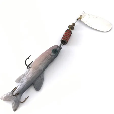 Mepps Comet Mino 4 Spinner, Zilver, 12g, Softbait, #4144
