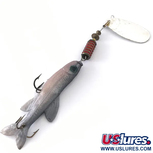 Mepps Comet Mino 4 Spinner, Zilver, 12g, Softbait, #4144