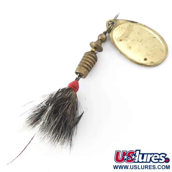 Mepps Aglia 3 Spinner, Goud, 7,3g, Eekhoornhaar, #4149