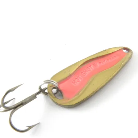 Luhr Jensen Hot Shot W UV Lepel, Messing, 4,5g, UV-actief, #4155