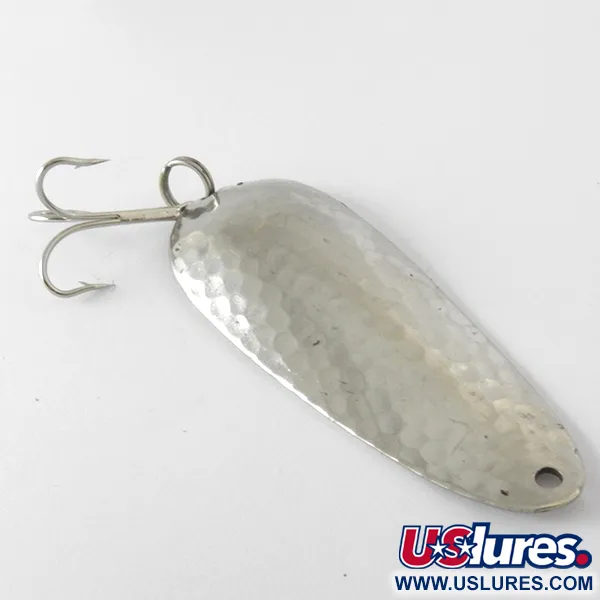 Nebco FlashBait 166 Lepel, Gehamerd nikkel, 14g, #4156