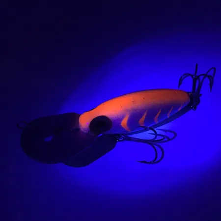 Storm Hot'N'Tot Thin Fin UV Plug, Wit/Rood UV, 12g, Metalen Lip, #4163