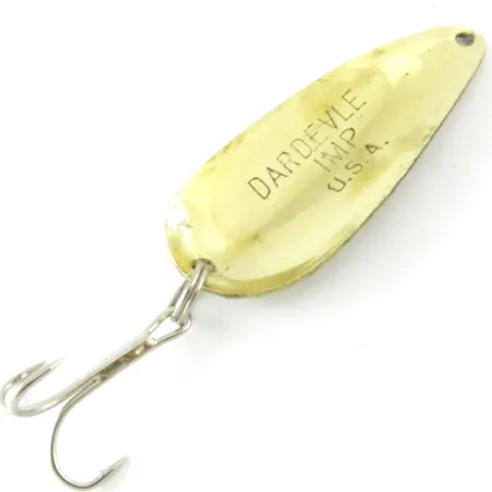 Eppinger Dardevle Imp Lepel, Gehamerd messing, 11g, #4180