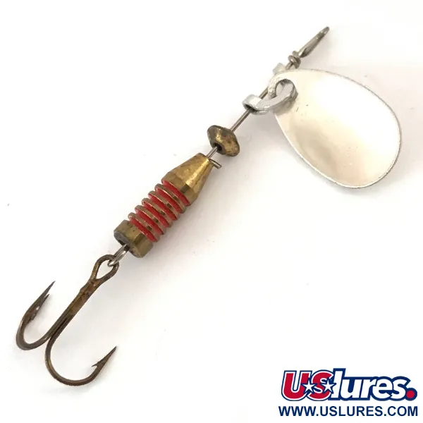 Mepps Aglia 00 Spinner, Zilver, 1.7g, Klassiek ontwerp, #4181