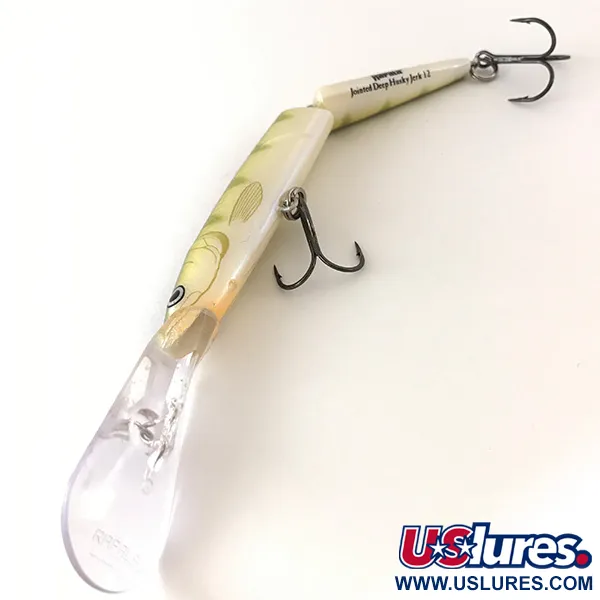 Rapala Jointed Deep Husky Jerk 12 Plug, Perch, 14g, Tweedelig, #4188
