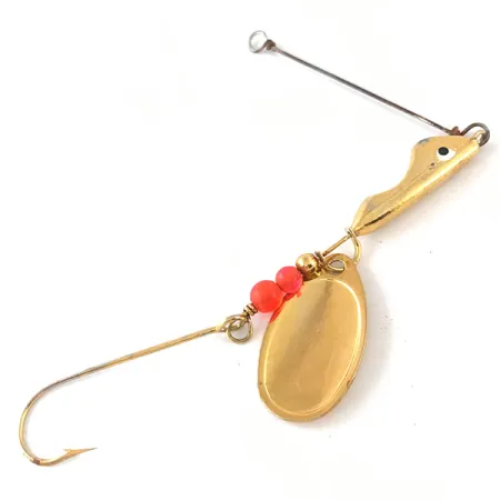 Erie Dearie Walleye Killer 4197 Spinner, Goud, 12g, Verzwaarde kop, #4197