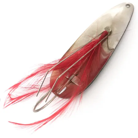 Eppinger Weedless Dardevle Lepel, Black/White/Nickel, 28g, #4205