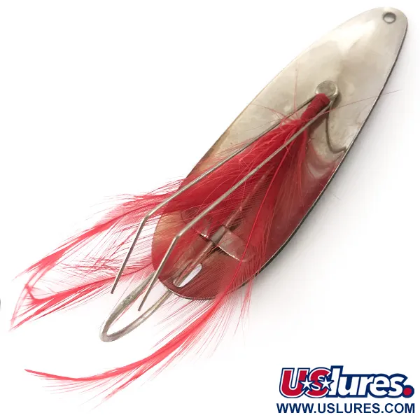 Eppinger Weedless Dardevle Lepel, Black/White/Nickel, 28g, #4205