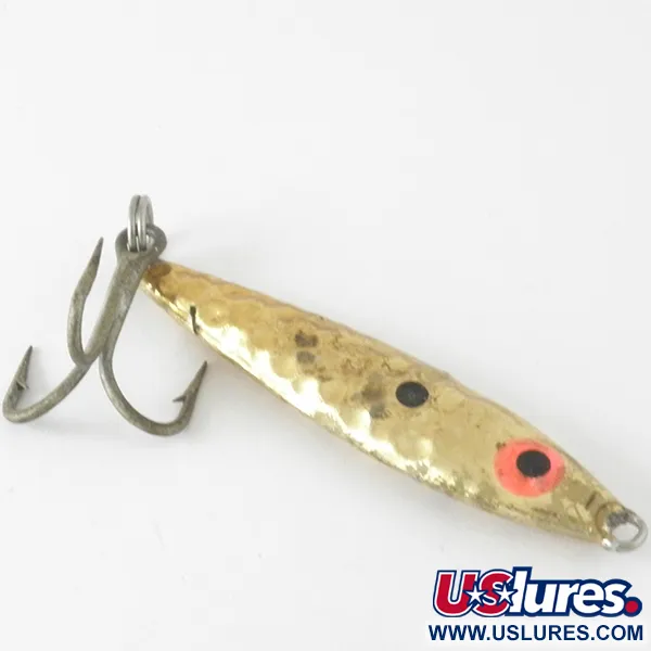 Mann's Mann-O-Lure Hammered Lepel, Hammered Gold, 17g, #4221