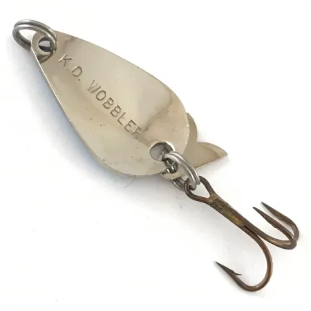 Acme K.O. Wobbler Lepel, Nikkel / Blauw, 3,5g, Sonic Flipper, #4236