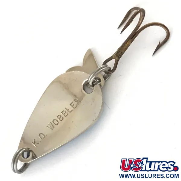 Acme K.O. Wobbler Lepel, Nikkel/Rood, 3.5g, Sonic Flipper, #4237