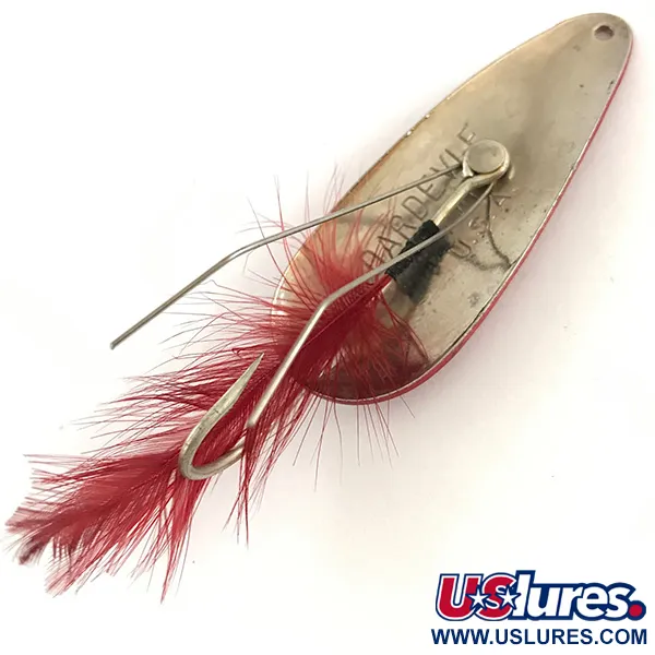 Eppinger Weedless Dardevle Imp, Rood/Wit, 11g, Wiervanger, #4262