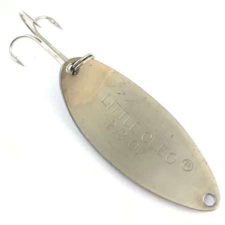 Acme Little Cleo Lepel, Nikkel / Blauw, 17g, Zware messing, #4269