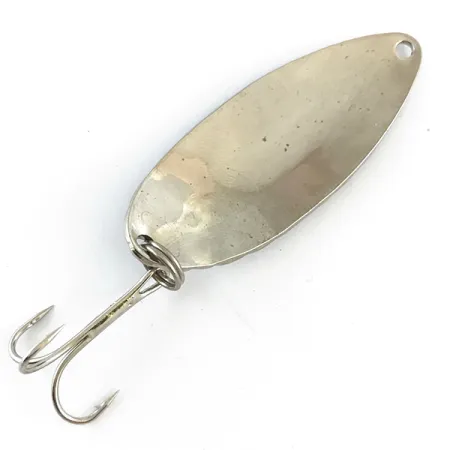 Acme Little Cleo Lepel, Nikkel/Blauw, 11,5g, Gehamerd, #4271