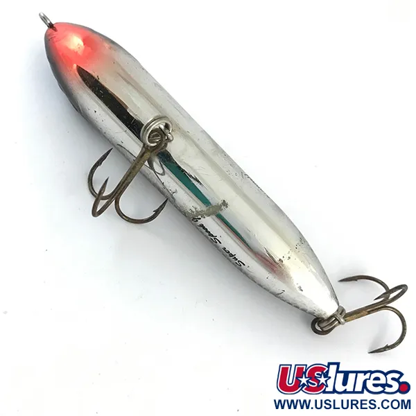 Heddon Zara Spook Oppervlakte-aas, Black/Silver/Red, 12g, #4277