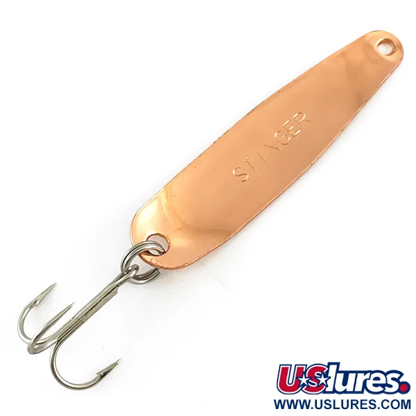 Stinger Scorpio Glow Lepel, Koper/Wit Glow, 5g, #4284