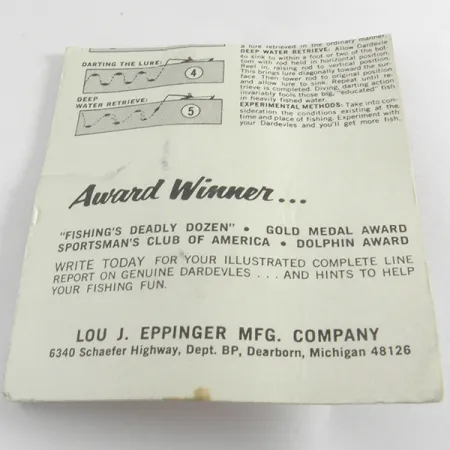 Eppinger Dardevle Midget Crystal Lepel, Crystal, 5,3g, #4288