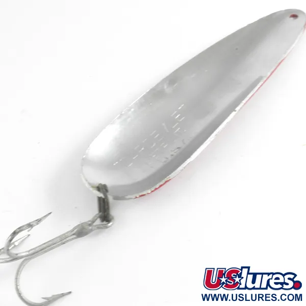 Eppinger Dardevle Lepel, Rood/Wit, 28g, Waggelende actie, #4310