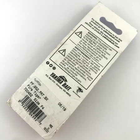 Yakima Bait FlatFish Plug, Fire Tiger, 4g, #4323