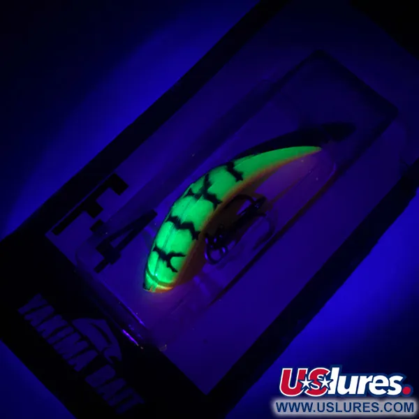 Yakima Bait FlatFish Plug, Fire Tiger, 4g, #4323