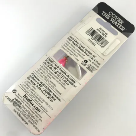 Blue Fox Super Vibrax 4 UV Spinner, Fluorescerend, 10g, UV Glow, #4324