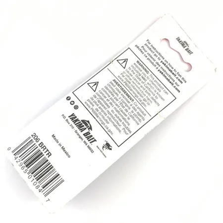 Worden’s Original Rooster Tail Spinner, Goud / Bruin, 1,77g, #206 BRTR