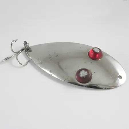 Paul Bunyan Flash eye spoon Lepel, Nikkel/Rood, 21g, Flash Eye, #4353