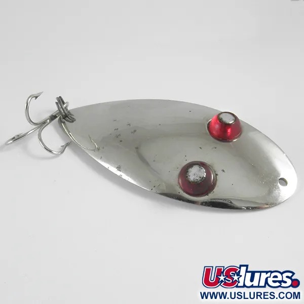 Paul Bunyan Flash eye spoon Lepel, Nikkel/Rood, 21g, Flash Eye, #4353