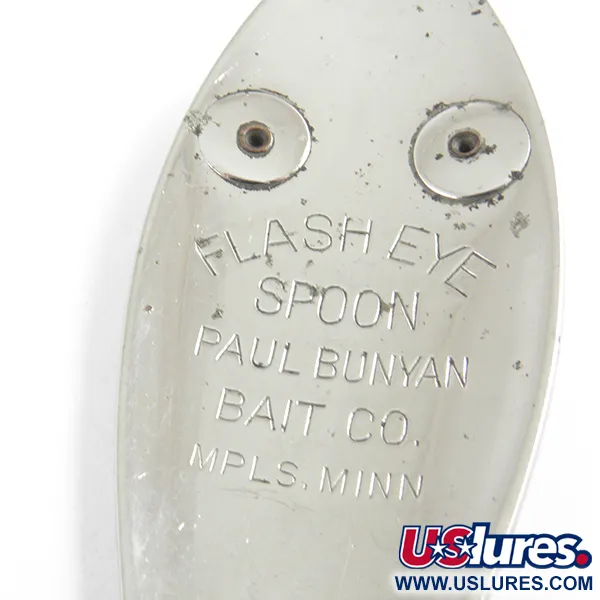 Paul Bunyan Flash eye spoon Lepel, Nikkel/Rood, 21g, Flash Eye, #4353