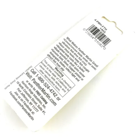 Panther Martin 4 UV Spinner, Rainbow UV, 4g, Holografisch, #4-PMH-FTH