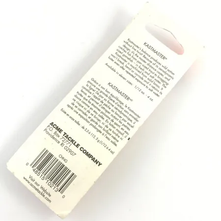 Acme Kastmaster Lepel, Nikkel / Groen, 7g, Messing, #4388