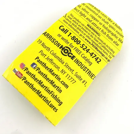 Panther Martin 2 Spinner, Regenboogforel, 2.5g, In-line, #4411