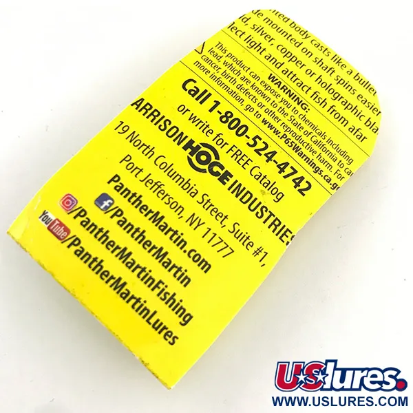 Panther Martin 2 Spinner, Regenboogforel, 2.5g, In-line, #4411