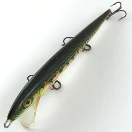Rapala Original Floater Plug, Rood/Goud/Groen, 7g, Ierse lip, #4453