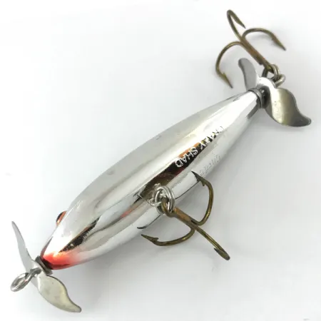 Cotton Cordell CRAZY SHAD Propbait, Zilver, 9g, Dubbele Propeller, #4459