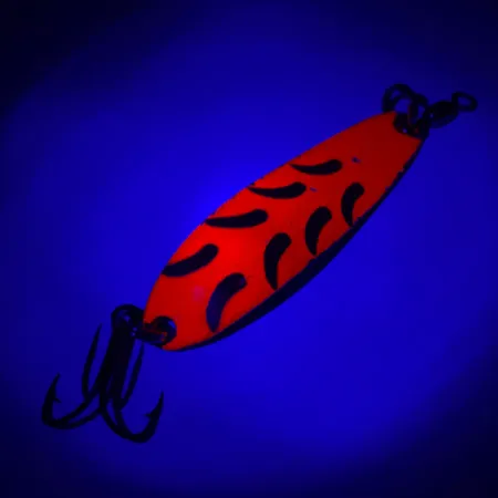 Luhr Jensen Krocodile Die #3 UV Lepel, Pink/Gold, 10g, UV, #4471