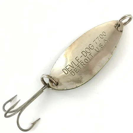 Dardevle Devle Dog 7700 Lepel, Kikker / Nikkel, 14g, #4478