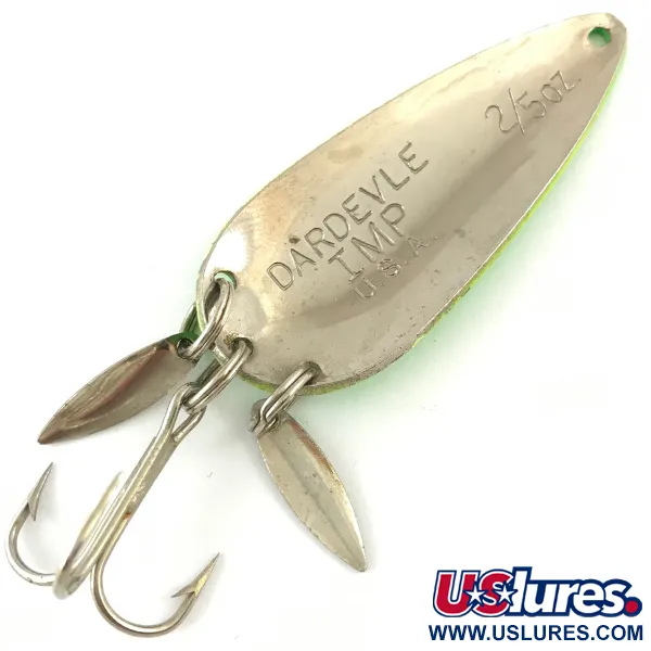 Eppinger Dardevle Imp Klicker UV Lepel, Fluorescent Green UV, 11g, #4481