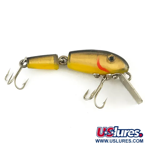 L&S Bait Company MirrOlure Bass-master gelede plug, Gold, 2g, #4485